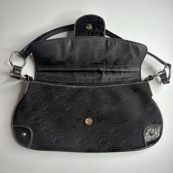 Rare Vintage Y2K 90s FUBU Small Purse Shoulder Bag Deadstock Mc Bling Snakeskin - Picture 7 of 14